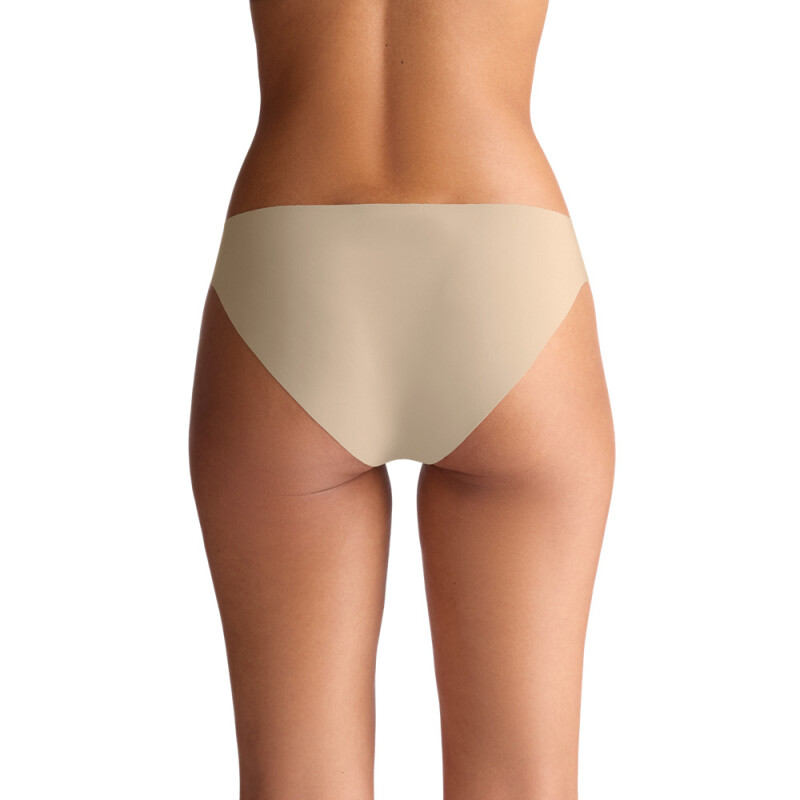 UA PURE STRETCH NO SHOW BIKINI-SOLID (3 PACK)-PNK WHT-111