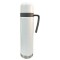 Termo Comet 750 ml Acero Inoxidable con Asa Fija y Pico Cebador BLANCO