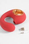 Vibrador succionador Jerry rojo
