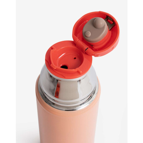 Termo Con Taza Coral Combinacion Bicolor