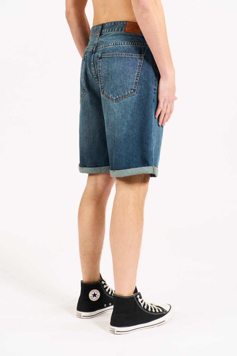 ROLL UP SPEC SHORT A-azul