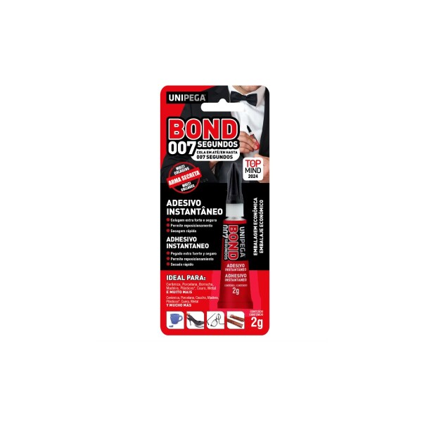 ADHESIVO UNIPEGA BOND 007 2GRS. Adhesivo Unipega Bond 007 2grs.