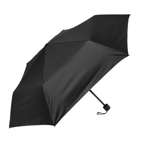 Paraguas color sólido negro