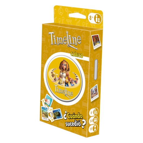 Zygomatic - Timeline Classic Juego de Mesa. +8 Años. 2 a 6 Jugadores. Idioma Español. 001