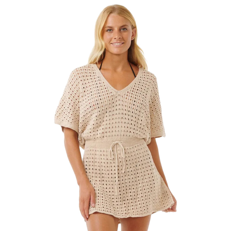 Vestido Rip Curl The Search Crochet Cover Up Vestido Rip Curl The Search Crochet Cover Up