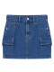 SHORT POLLERA PETRA AZUL
