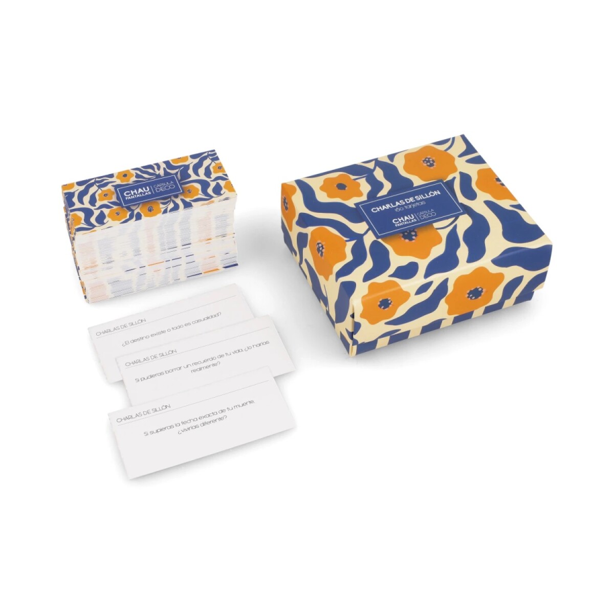 Juego de Cartas Charlas de Sillon Chau Pantallas 