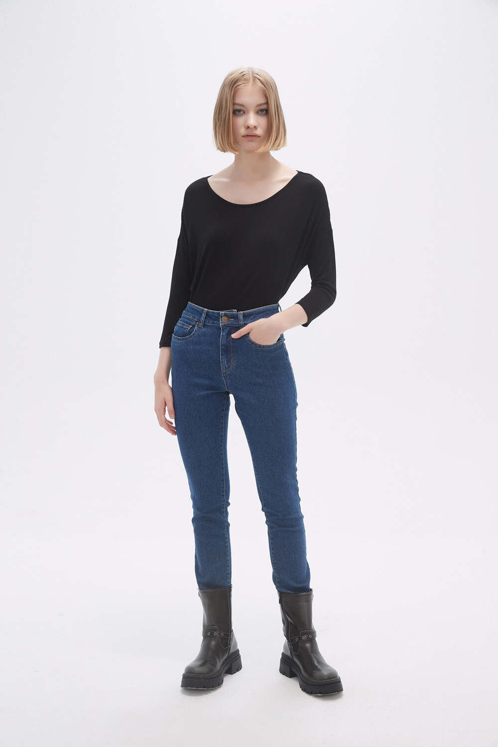 Pantalon Sabina Azul Indigo