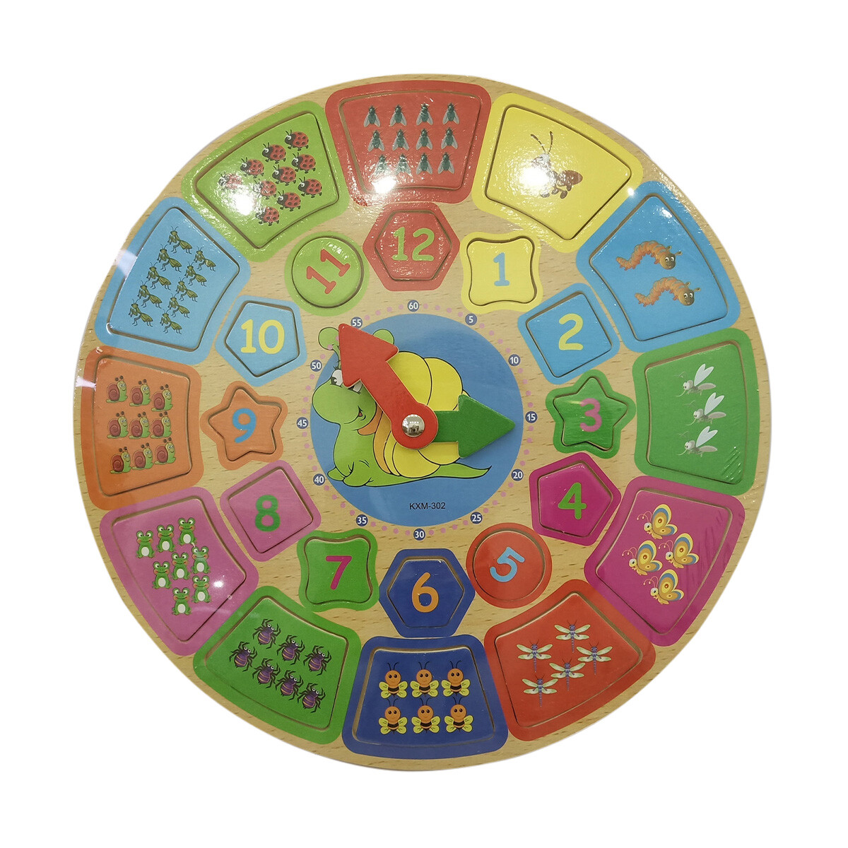 Reloj Apilable De Madera Para Niños 