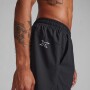 Aero 5 Inch Shorts - Hombre Black/silver Reflective