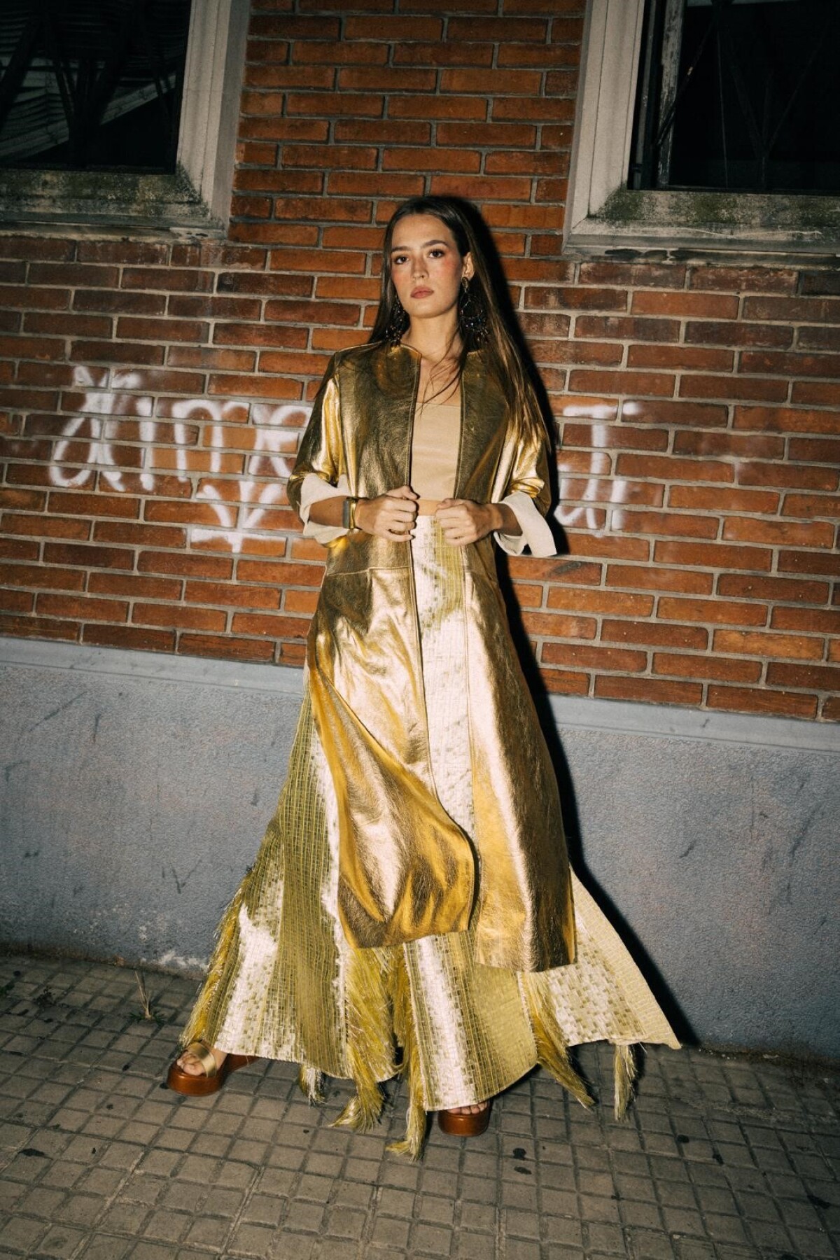 Tapado Patria Cuero Dorado Fuerte