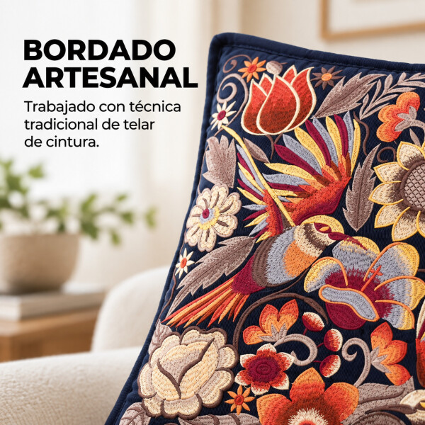 Fundas de Almohadón ZAL 50 x 50 cm Pack x2 Azul