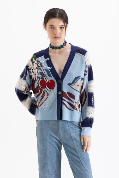 CARDIGAN FIRE Multicolor