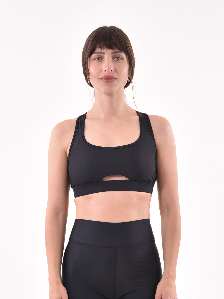 TOP SABATINI PLAIN - NEGRO 