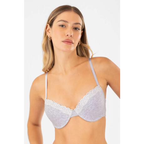 Soutien clematis Gris melange