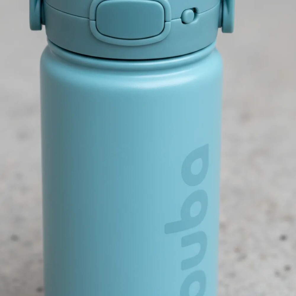 Botella doble pared termico BUBA verde agua