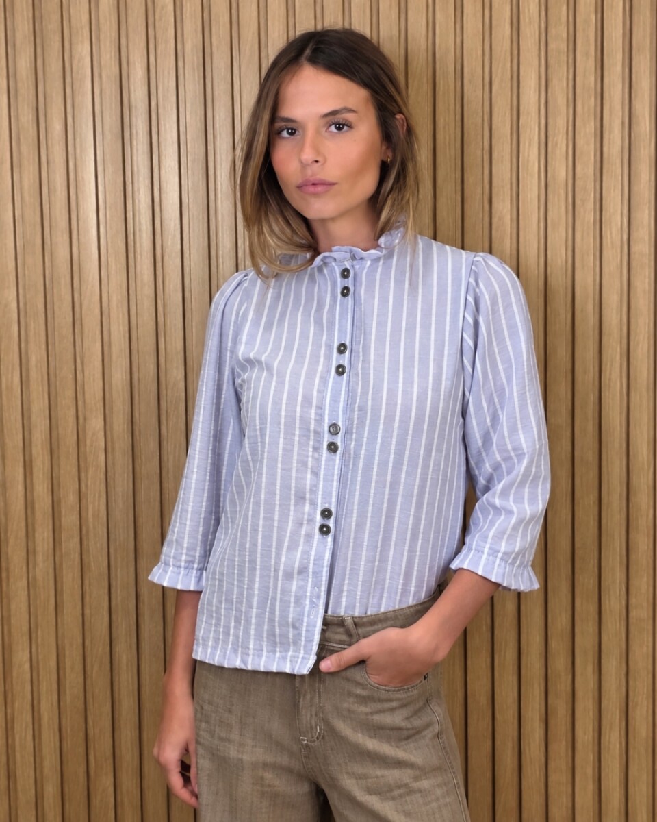 Camisa Carlita Volados - Raya Lila 