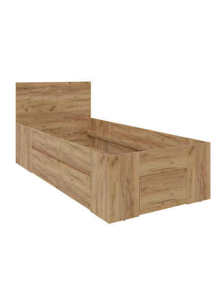 Estructura cama LIMFJORDEN 90x190 2 cajones roble natural Estructura cama LIMFJORDEN 90x190 2 cajones roble natural