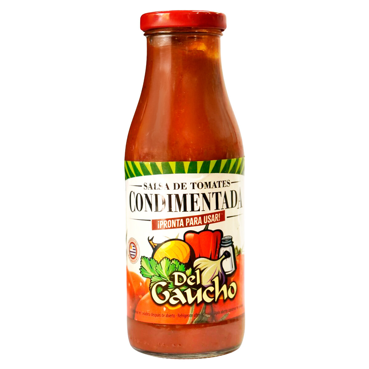 Salsa De Tomate Condimentada Del Gaucho 510G 