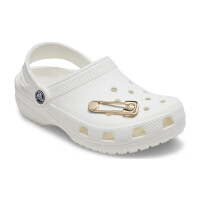 Jibbitz™ Charm Gold Safety Pin Multicolor