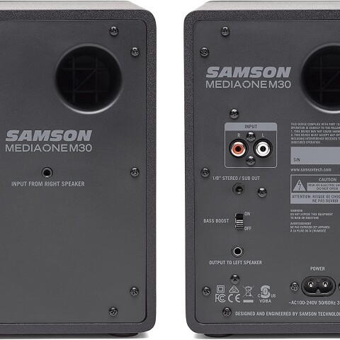 Samson Monitores de estudio M30 Unica