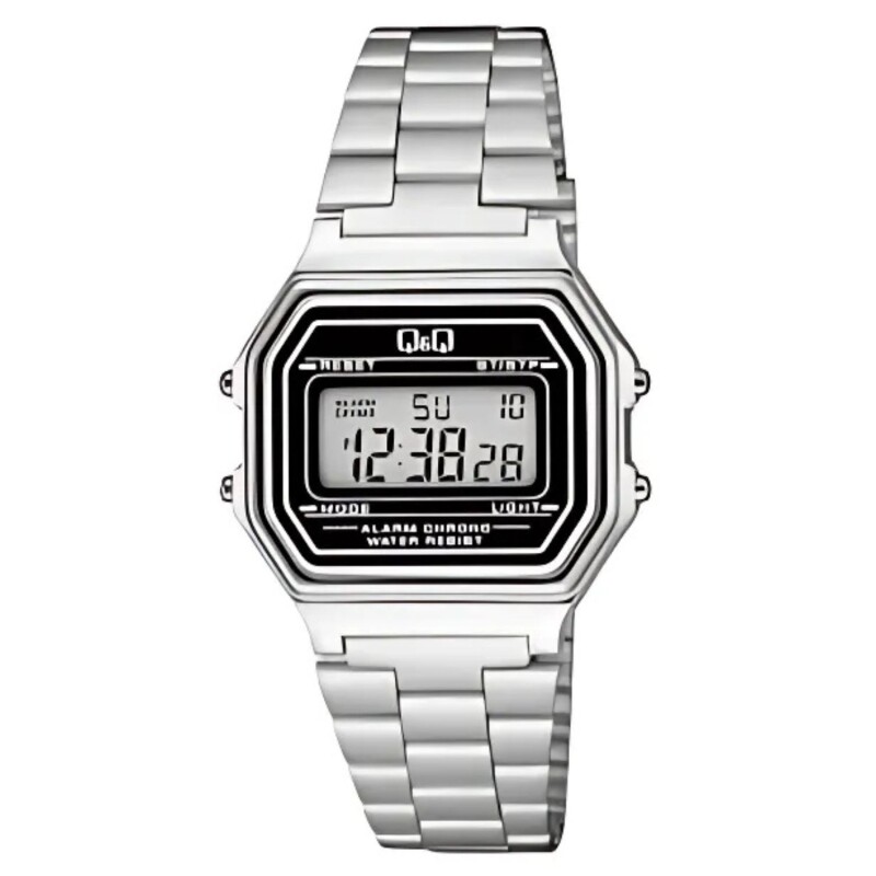 Reloj análogo Q&Q resistente al agua Caballero Plateado Reloj análogo Q&Q resistente al agua Caballero Plateado