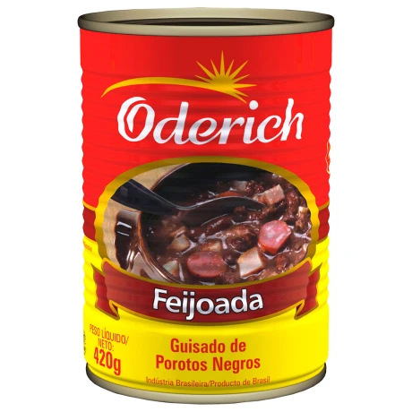 FEIJOADA ODERICH LATA 420G FEIJOADA ODERICH LATA 420G