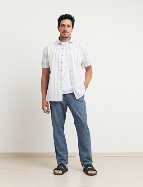 080577 PANTALON HARRY Azul Piedra
