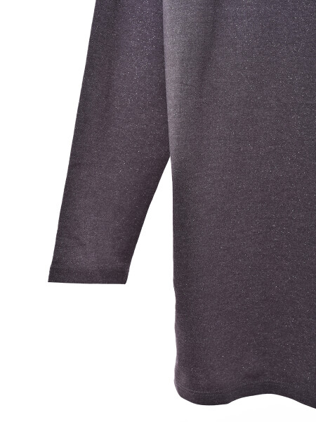 REMERA SHINE GRIS OSCURO