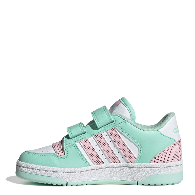 Championes de Niños Adidas Break Start Blanco - Menta