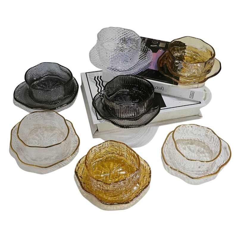 SET COMPOTERA DE VIDRIO 12 PC SET COMPOTERA DE VIDRIO 12 PC