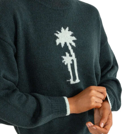 Buzo Rhythm Palm Shadow Jumper Verde