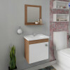 Mueble De Baño Mgm Iris Con Lavabo Blanco Y Muebles De Color Almendrado/blanco Mueble De Baño Mgm Iris Con Lavabo Blanco Y Muebles De Color Almendrado/blanco