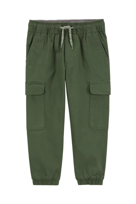 Pantalón cargo de lona Pantalón cargo de lona
