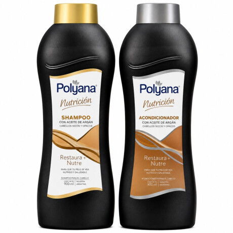 PACK SHAMPOO 900 ML + ACONDICIONADOR 900 ML NUTRICION POLYANA PACK SHAMPOO 900 ML + ACONDICIONADOR 900 ML NUTRICION POLYANA
