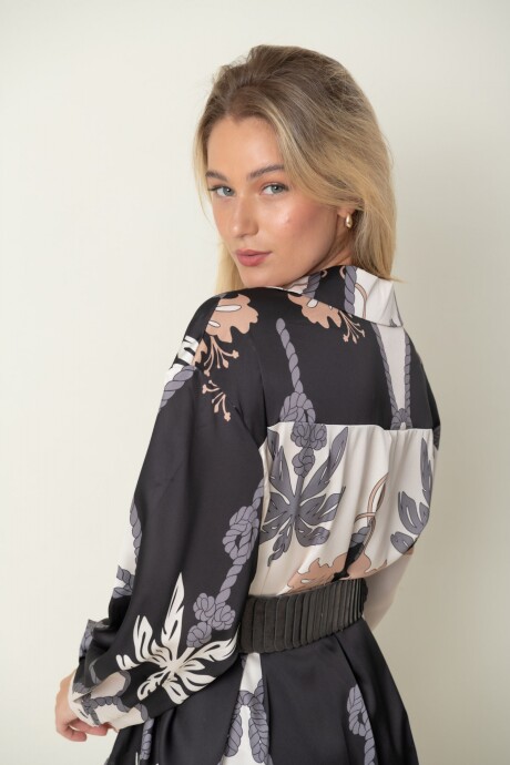 CAMISA OPALO Negro