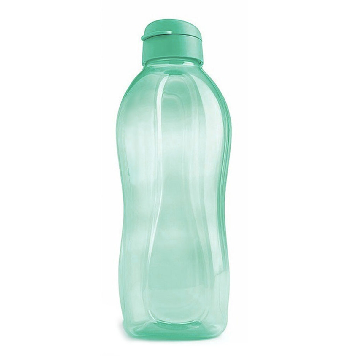 CARAMAÑOLA PLASTICA CON TAPON 1300ML VERDE 