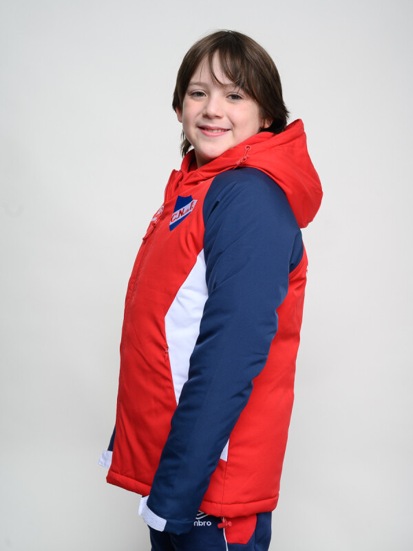 CAMPERA CRAFTED Nacional Junior Rojo, Azul Marino, Blanco