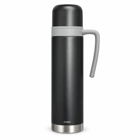 Termo Ac. Inox 0,50Lts Manija Pico Cebador Paris Comet Negro