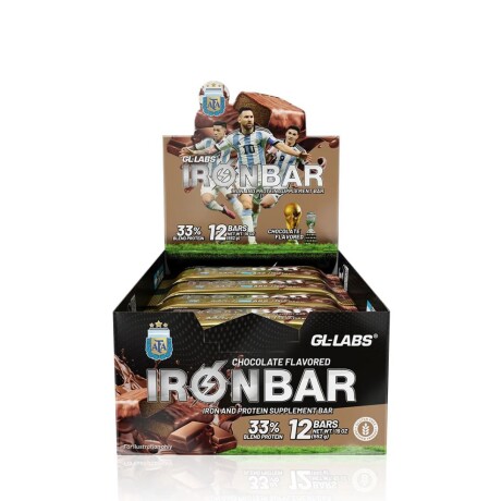Barra Proteica Sin TACC Iron Bar Gentech Chocolate