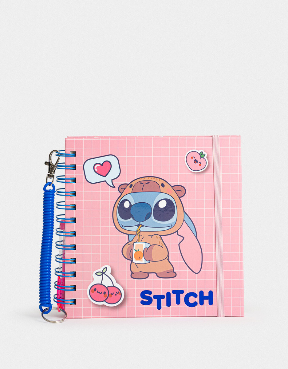 Cuaderno "stitch Capybara" 