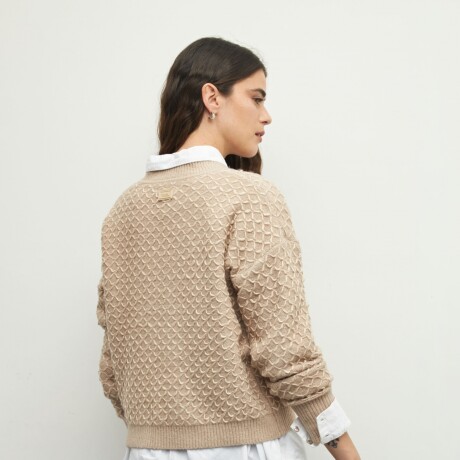 SWEATER SADIE Beige Melange