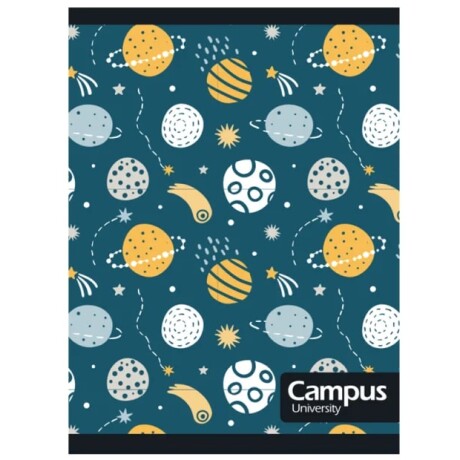 Cuaderno Campus 36 Hojas Rayado Planetas