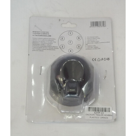 CAMPING - ENCHUFE TRAILER HEMBRA PLASTICO 13 PINOS - CAMPING - ENCHUFE TRAILER HEMBRA PLASTICO 13 PINOS -