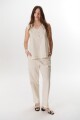 PANTALON LINO STRECH NATURAL