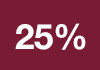 25%