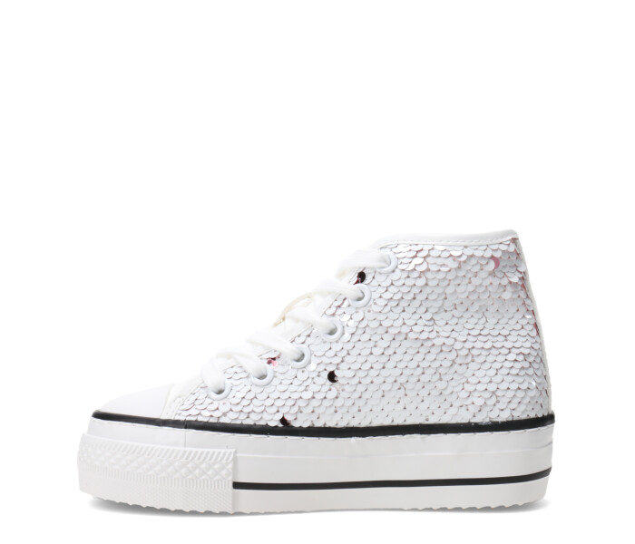 Championes de Niña MINI Miss Carol botita Blanco