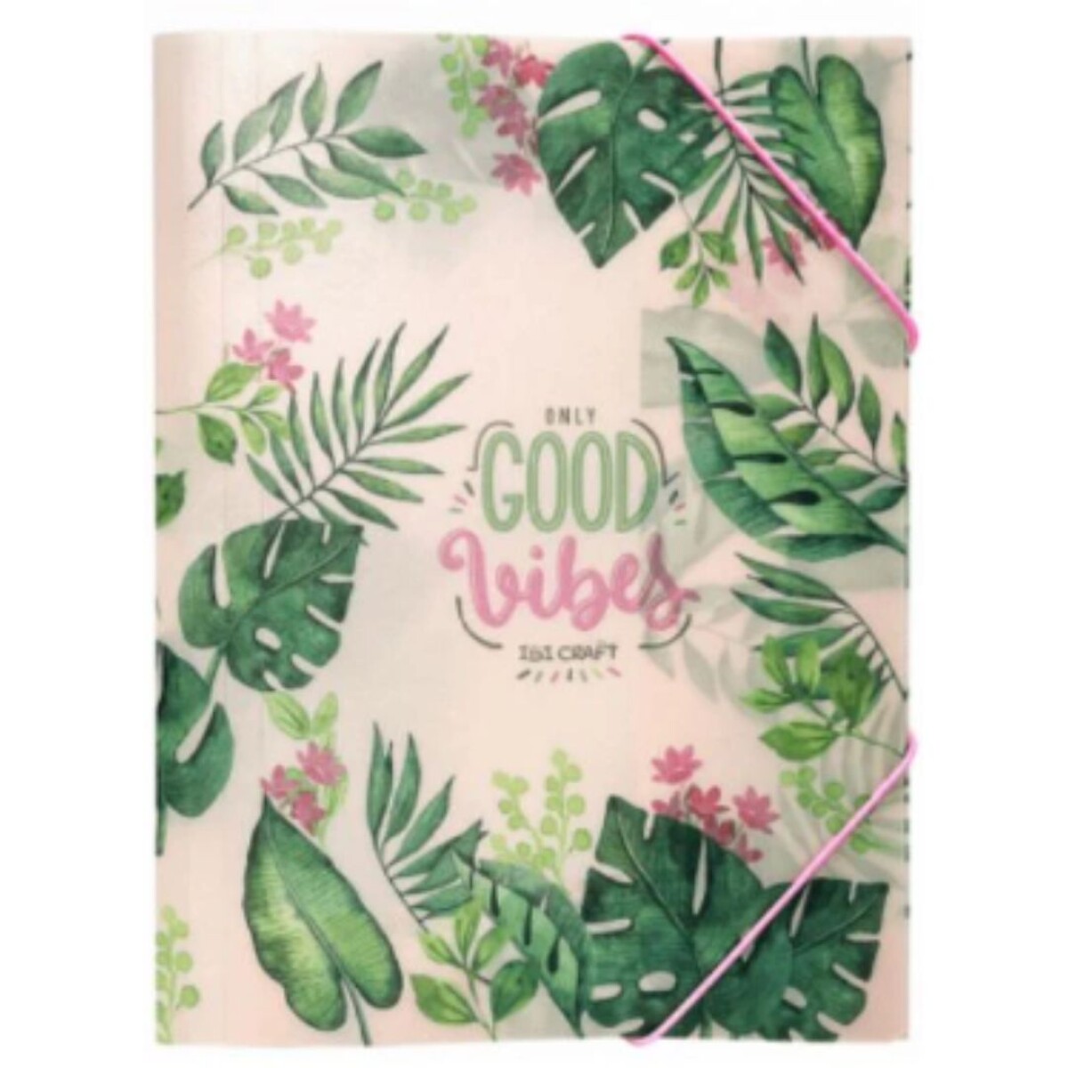 Carpeta Plastica A4 ibi Craft Good Vibes 