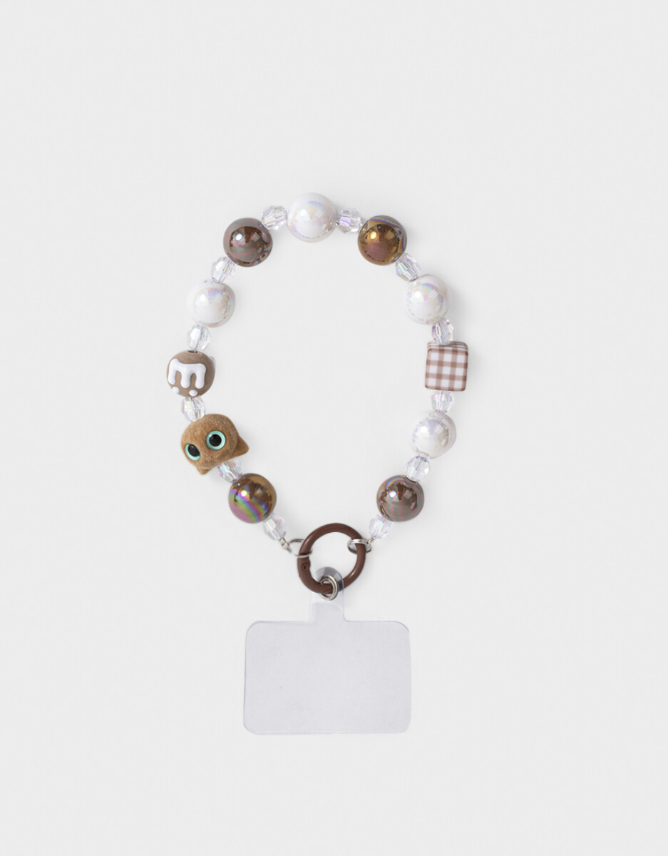 Strap De Mostacillas Para Celular 