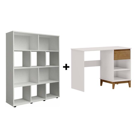 BIBLIOTECA + ESCRITORIO ADAKU